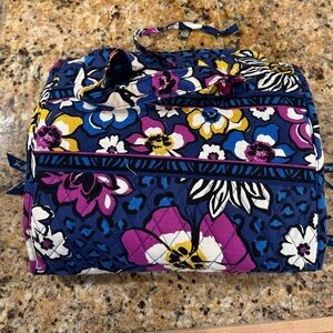 Vera Bradley Quilted Hanging Cosmetic Organizer